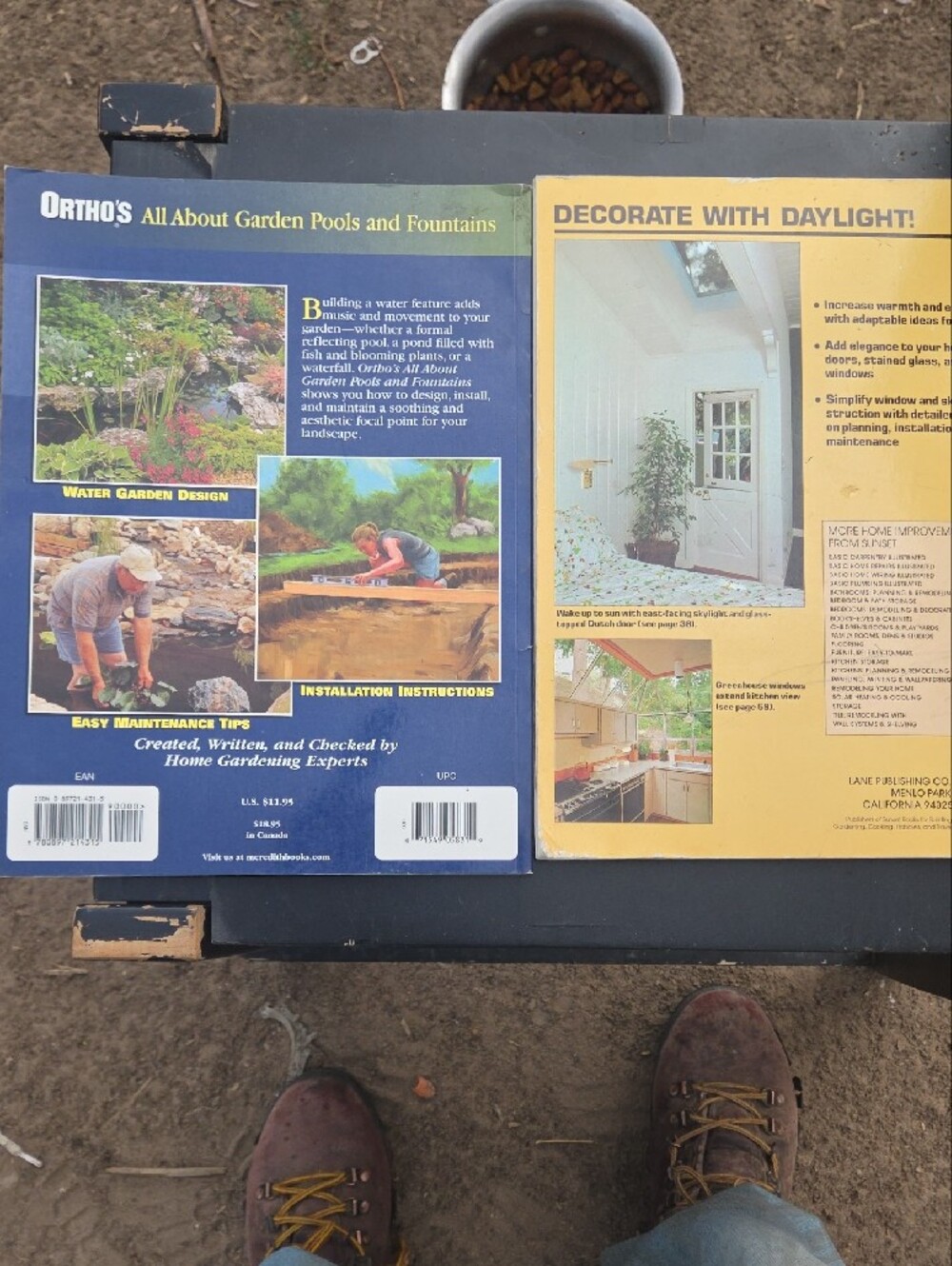 All About Garden Pools and Fountains Book - Green Cover Andwindows And Skylights - Picture 4 of 4